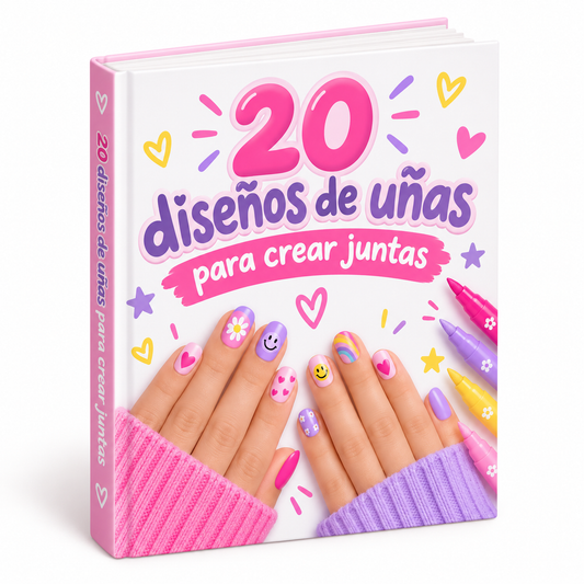 Ebook: 20 diseños de uñas para crear juntas
